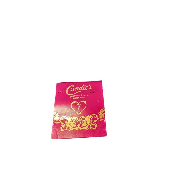 Deadstock Y2K Candies 1 Stretch Low Rise Jeans Bootcut Faded Wash Dark Boho - Picture 3 of 5